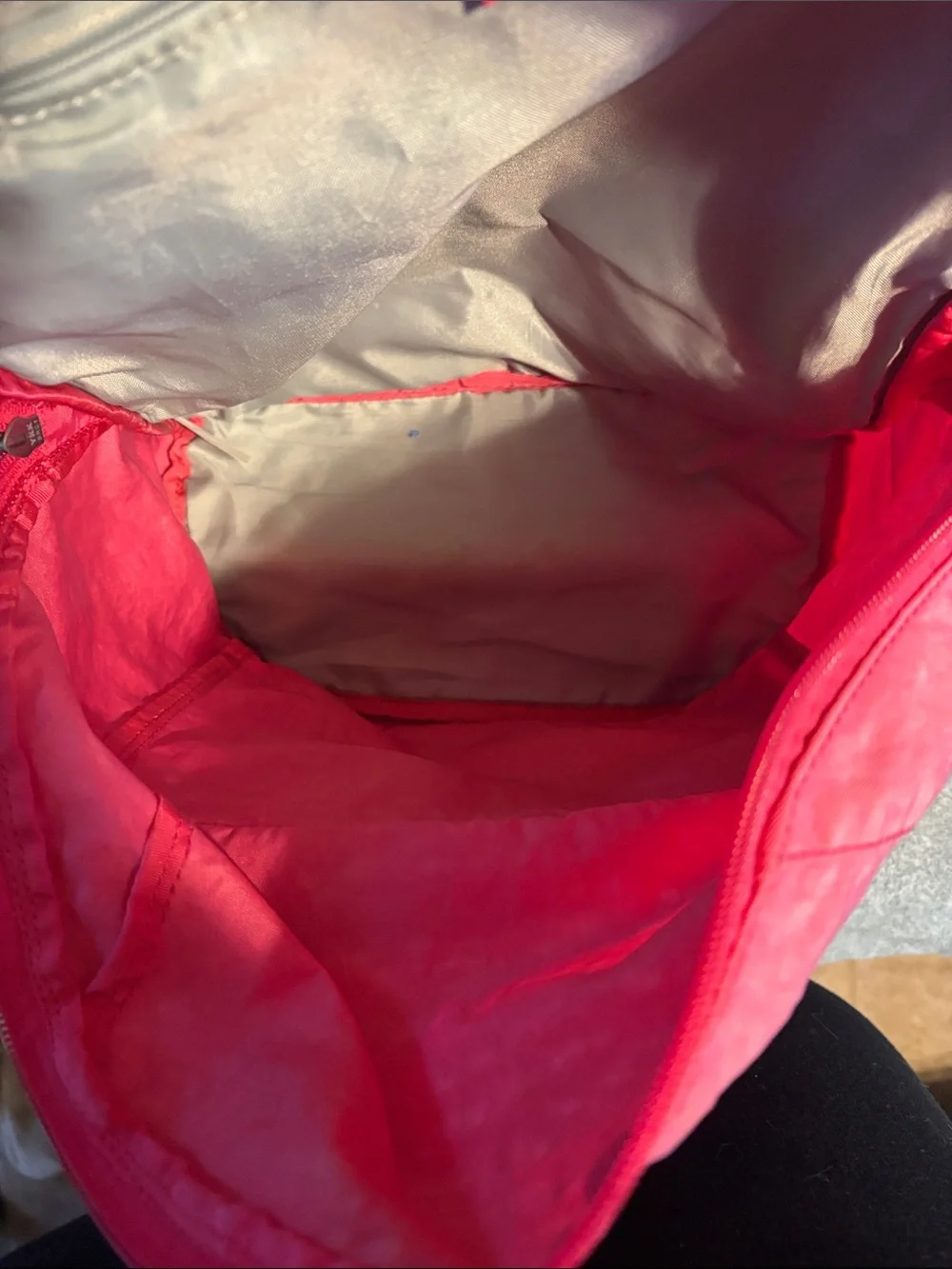 Kipling Ridge Vibrant Pink Zip Top Backpack BP2004 Day Pack
